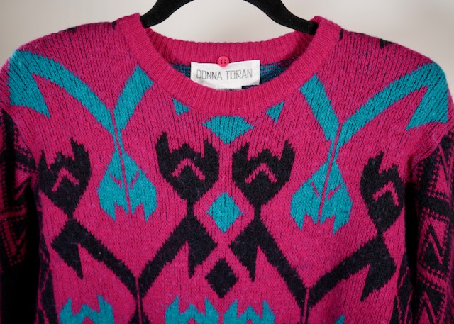 Donna Toran sweater dress view 1