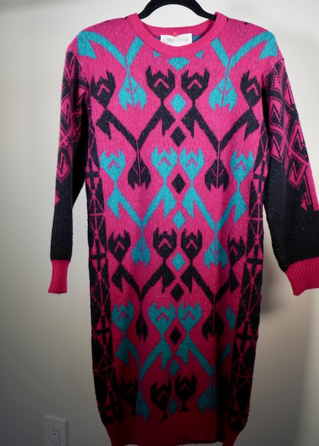 Donna Toran sweater dress view 2