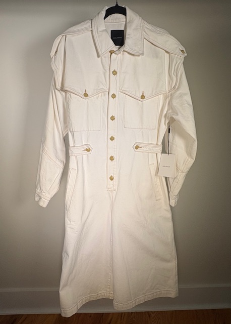 White jacket front view